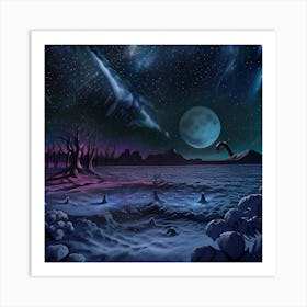 Night Sky Art Print