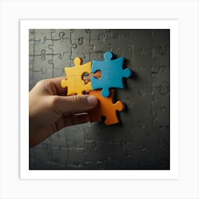 Jigsaw Puzzle 1 Art Print