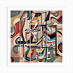 Abstract Wall Art 2 Art Print