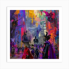 'The City Of The Dead' Art Print