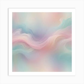 Abstract Watercolor Background Art Print