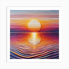 Sunset 1 Art Print