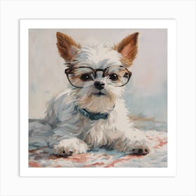 Intelligent Dog Art Print