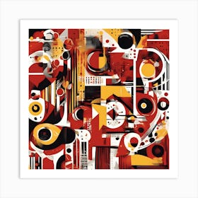 Abstract Painting 6 Art Print