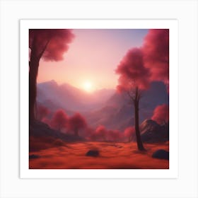 Beautiful Landscape Art Print