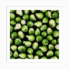 Brussels Sprouts Art Print