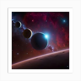 Distant Worlds Art Print