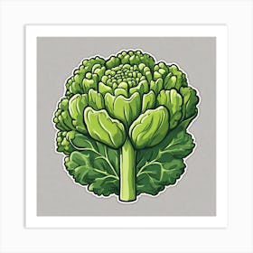 Cauliflower 8 Art Print