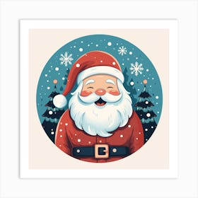 Santa Claus 50 Art Print