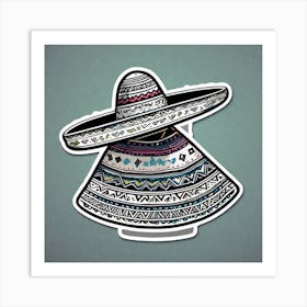 Mexican Hat 4 Art Print