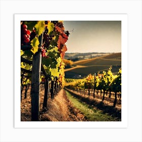 Vineyards 4 Art Print