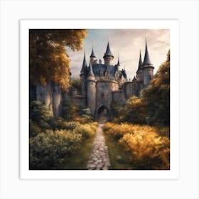 Fairytale Castle 15 Art Print