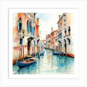 Grand Canal In Venice Art Print