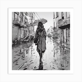 Rainy Day 1 Art Print