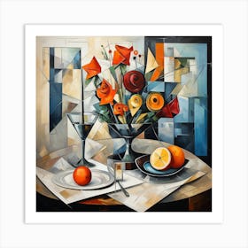 Flowers In A Vase 2 Art Print