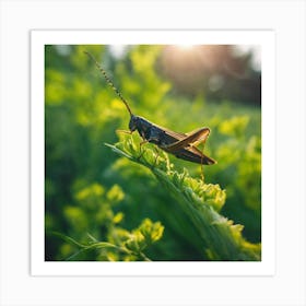 Grasshopper 67 Art Print