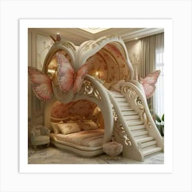 Fairy Bedroom Art Print