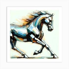 Creative Horse Beauty Illustration Nr 229 Art Print