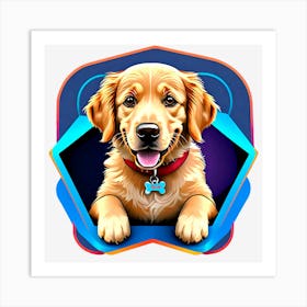 Golden Retriever 1 Art Print