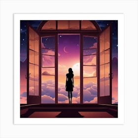 Night Sky Art Print