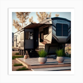 Rv Park Art Print