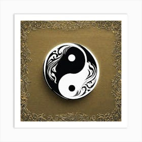 Yin Yang 81 Art Print