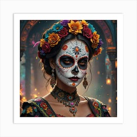 Day Of The Dead Art Print