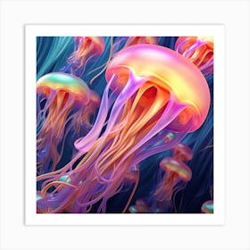 Jellyfish 11 Art Print