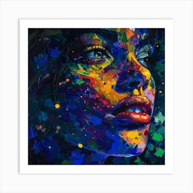 Facepaint2 Art Print