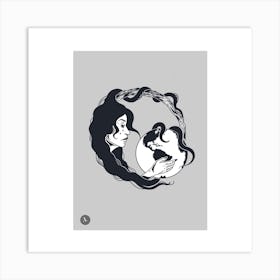 Mother earth Art Print