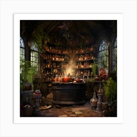 Witch'S Kitchen Art Print