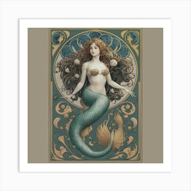 Mermaid 1 Art Print