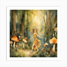 Fairytale Forest 3 Art Print