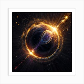 Nasa Space Painting Art Print