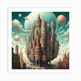 Cityscape 27 Art Print