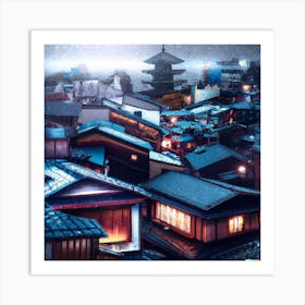 Edo Era Art Print