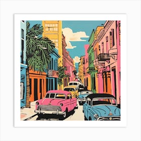 Cuba Street Art Print