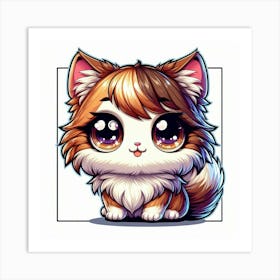 Cute Kitten 6 Art Print