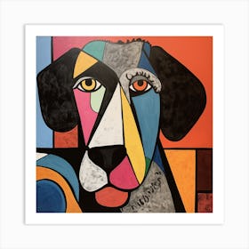 Dog'S Face 2 Art Print