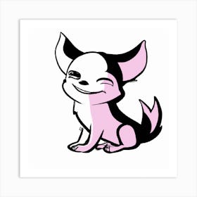 Chihuahua Smile Art Print