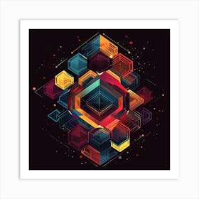 Geometric Pattern Art Print