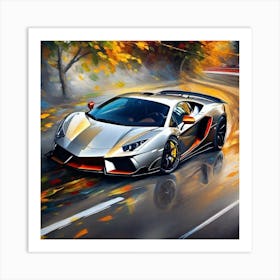 Lamborghini 102 Art Print