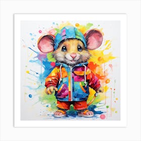 Zodiac Signs - Mouse Art Print