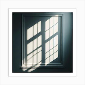 Shadows On A Window Art Print