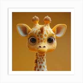 Giraffe 24 Art Print