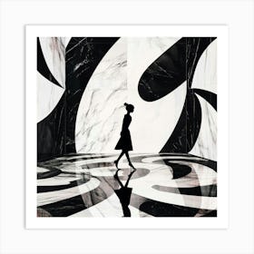 Hypnotic Shadow Art Print