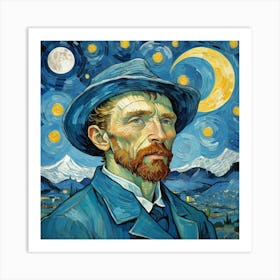 Van Gogh Starry Night 1 Art Print