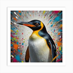 Penguin 5 Art Print