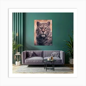 Lioness Art Print