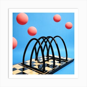 Chess Game 10 Art Print